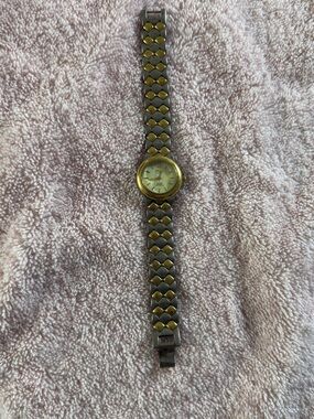VINTAGE RELIANCE BY CROTON QUARTZ WATCH TWO TONE BRACELET JAPAN